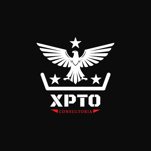 logo xpto fundo preto